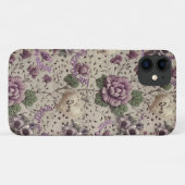 ヴィンテージ ヴィクトリアン フラワー iPhone / iPad カバー (裏面(横))