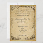 ヴィンテージ ヴィクトリアン 50周年記念祝賀会 招待状 (裏面)