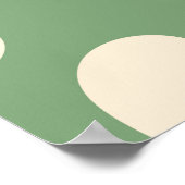 ヴィンテージ・ヴィンテージ・グルービー・フローによるシームレスなパターン ポスター (角)