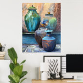 ヴィンテージ ヴェッセル アクリル アート ポスター (ホームオフィス)