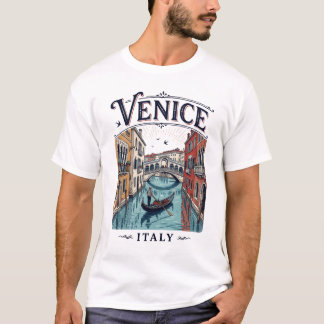 ヴィンテージ ヴェネツィア イタリア メンズTシャツ Tシャツ