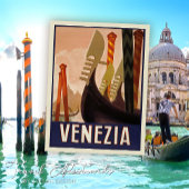 ヴィンテージ ヴェネツィア イタリア 旅行 ポストカード