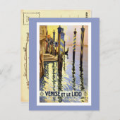 ヴィンテージ ヴェネツィア イタリア 旅行 ポストカード (正面/裏面)