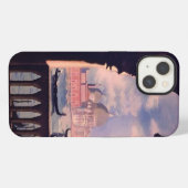ヴィンテージ ヴェネツィア イタリア 旅行 iPhoneケース (裏面横)