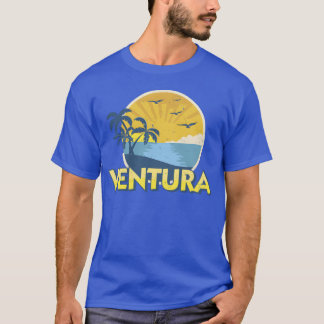 ヴィンテージ ヴェンチュラ ビーチ カリフォルニア サーフィン 70年代 デザイン Tシャツ