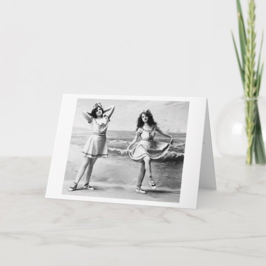 ヴィンテージ-一緒に不快である友人、 カード (正面)