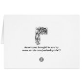 ヴィンテージ　不思議の国のアリス、チェシャ猫 (裏面横)