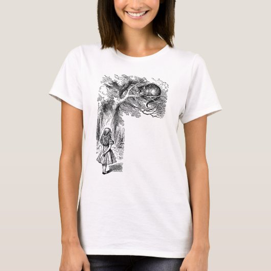 ヴィンテージ 不思議の国のアリス チェシャ猫 Tシャツ (正面)
