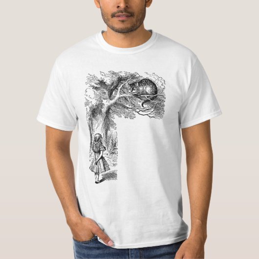 ヴィンテージ 不思議の国のアリス チェシャ猫 Tシャツ (正面)