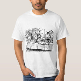 ヴィンテージ 不思議の国のアリス ティーパーティーのシーン Tシャツ