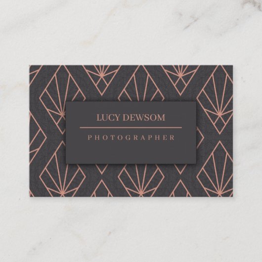 ヴィンテージ – 両面名刺 名刺 (正面)