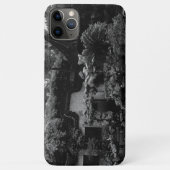 ヴィンテージ 中国 上海 豫園 の植物 Case-Mate iPhoneケース (裏面)