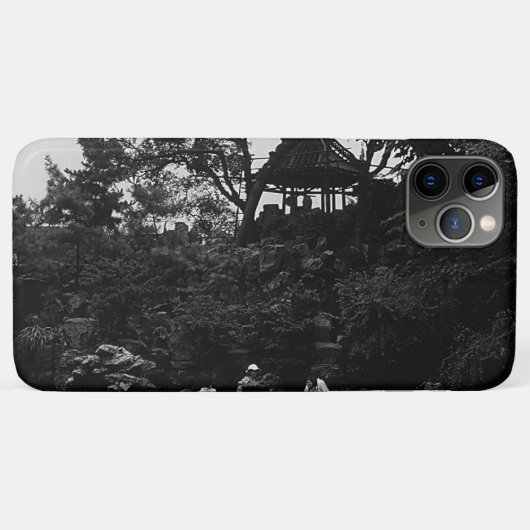 ヴィンテージ 中国 上海 豫園 Case-Mate iPhoneケース (裏面(横))