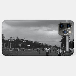 ヴィンテージ 中国 北京 ストリート 天安門広場 iPhone 11 PRO MAXケース