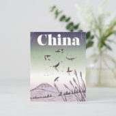ヴィンテージ 中国 旅行ポスター (スタンド正面)