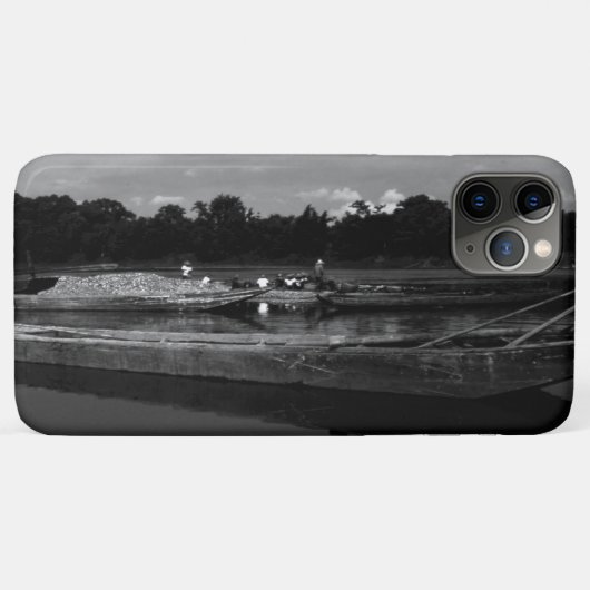 ヴィンテージ 中国 桂林 鵜飼い Case-Mate iPhoneケース (裏面(横))