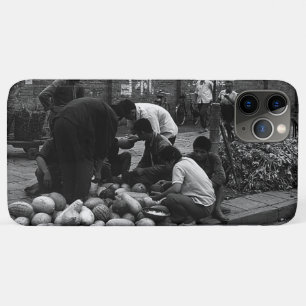 ヴィンテージ 中国 長沙の市場売り子 iPhone 11 PRO MAXケース