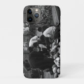ヴィンテージ 中国 長沙の市場売り子 Case-Mate iPhoneケース (裏)
