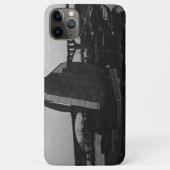 ヴィンテージ 中国 長沙 湘江 舟 Case-Mate iPhoneケース (裏面)
