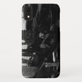 ヴィンテージ 中国 長沙 湘江 船 Case-Mate iPhoneケース (裏面)