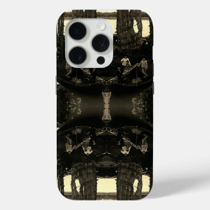 ヴィンテージ 中国 長沙 湘江 船 iPhone 15 PROケース