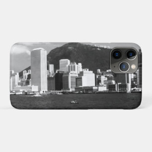 ヴィンテージ 中国 香港湾スカイライン iPhone 11 PROケース