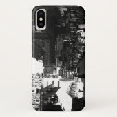 ヴィンテージ 中国 香港 ストリート 市街地の車 Case-Mate iPhoneケース (裏面)