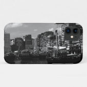 ヴィンテージ 中国 香港 ハウスボート 川 Case-Mate iPhoneケース (裏面(横))