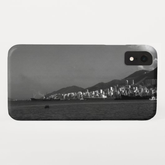 ヴィンテージ 中国 香港 ビューシティ Case-Mate iPhoneケース (裏面(横))