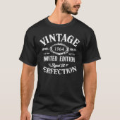 ヴィンテージ 任意の年齢 誕生年 Tシャツ (正面)