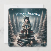 ヴィンテージ 伝統的なクリスマスのポストカード