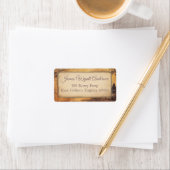 ヴィンテージ。住所/出荷/帳簿ラベル ラベル (インサイチュ)