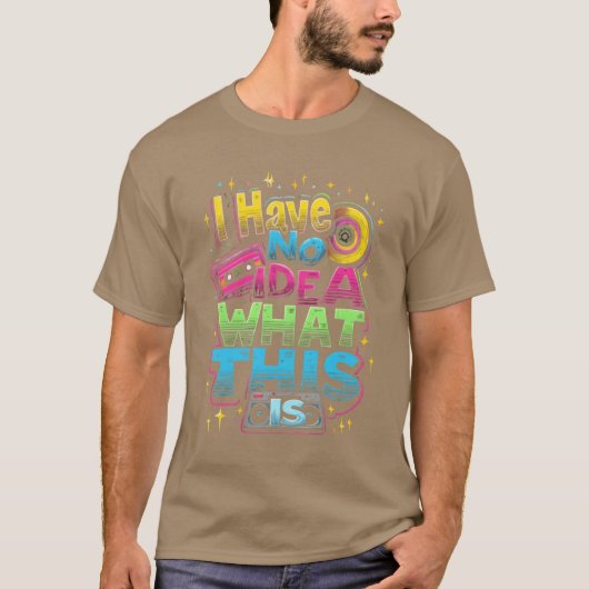 ヴィンテージ 何かはわかりません Tシャツ (正面)