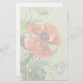 ヴィンテージ 便箋 (正面/裏面)