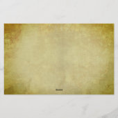 ヴィンテージ 便箋 (裏面)