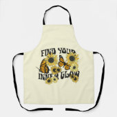 ヴィンテージ |内側の光彩を見つける エプロン (正面)