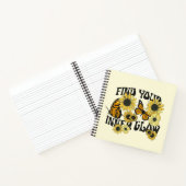 ヴィンテージ |内側の光彩を見つける ノートブック (内部)