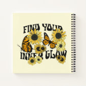 ヴィンテージ |内側の光彩を見つける ノートブック (裏面)