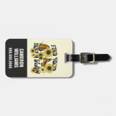 ヴィンテージ |内側の光彩を見つける ラゲッジタグ (正面横)