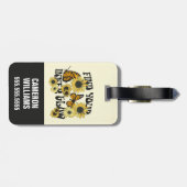 ヴィンテージ |内側の光彩を見つける ラゲッジタグ (裏面横)