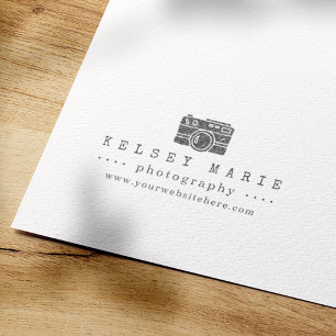 ヴィンテージ  写真家 ラバースタンプ