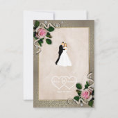 ヴィンテージ 出欠カード (裏面)