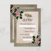 ヴィンテージ 出欠カード (正面/裏面)