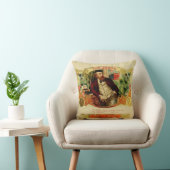 ヴィンテージ「判事」シガーラベル クッション (椅子)