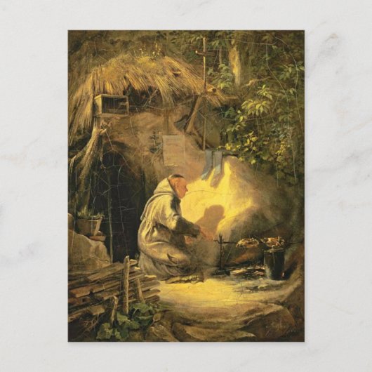 ヴィンテージ、動機 – 仙人グリルチキン ポストカード (正面)