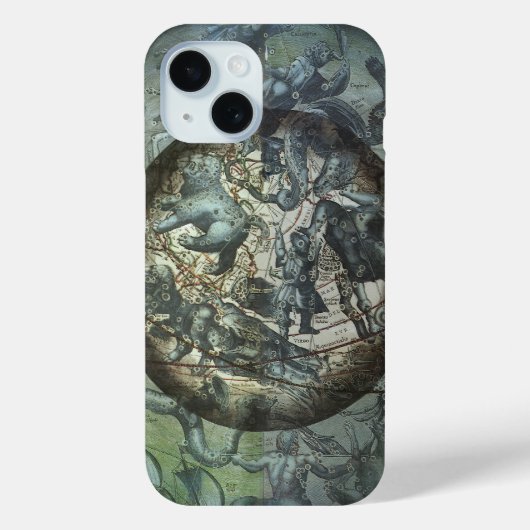 ヴィンテージ 北方星座 天体天文学 Case-Mate iPhoneケース (裏面)