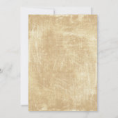 ヴィンテージ〔占星術の〕十二宮図タウルス 招待状 (裏面)