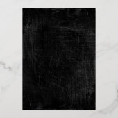 ヴィンテージ〔占星術の〕十二宮図レオ 箔招待状 (裏面)