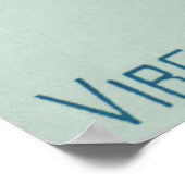 ヴィンテージ〔占星術の〕十二宮図占星術、《星座》乙女座星座 ポスター (角)