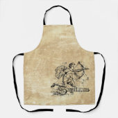 ヴィンテージ〔占星術の〕十二宮図射手座 エプロン (正面)